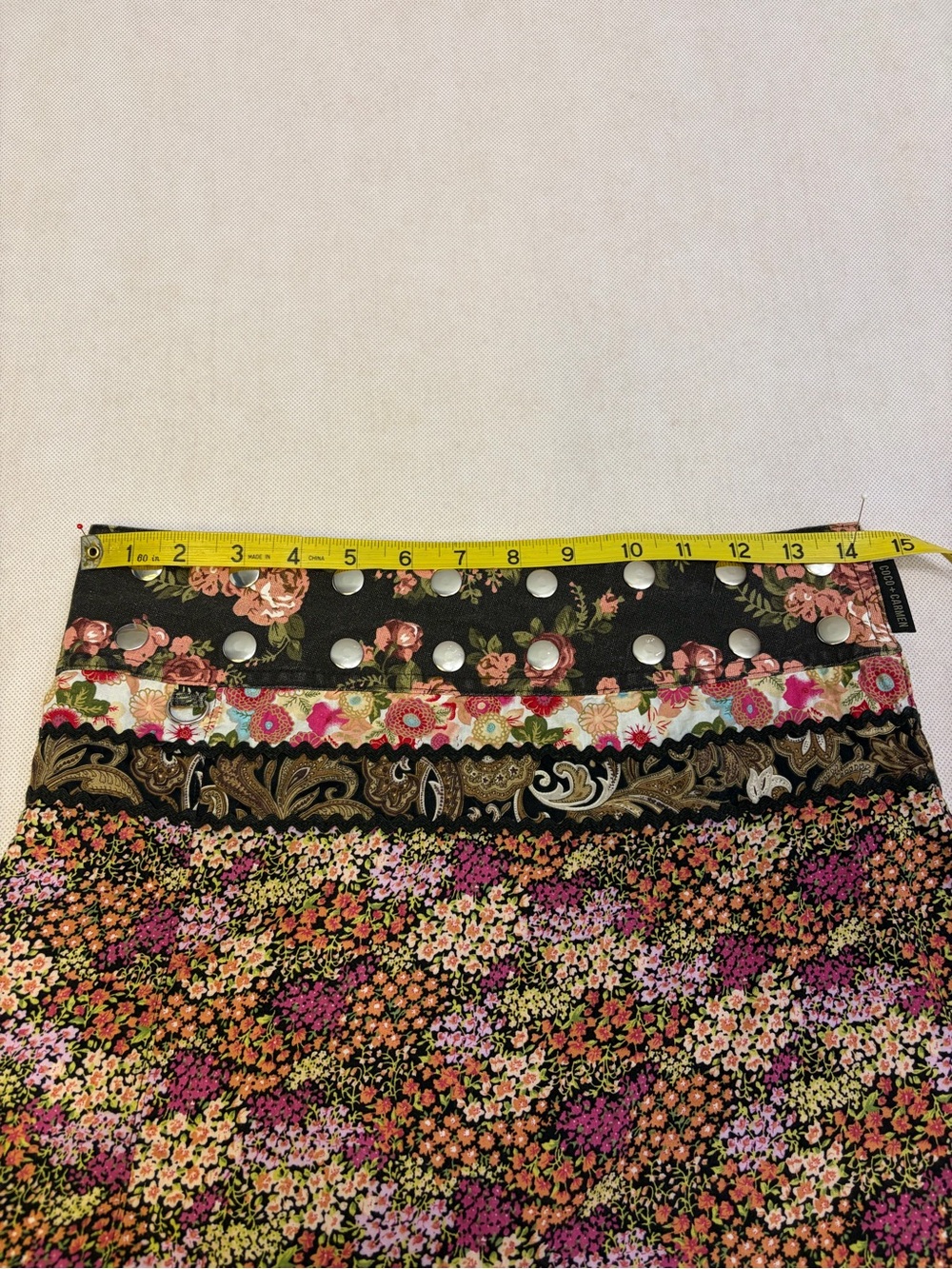 Coco + Carmen Adjustable and Reversible skirt OS - Picture 6 of 8